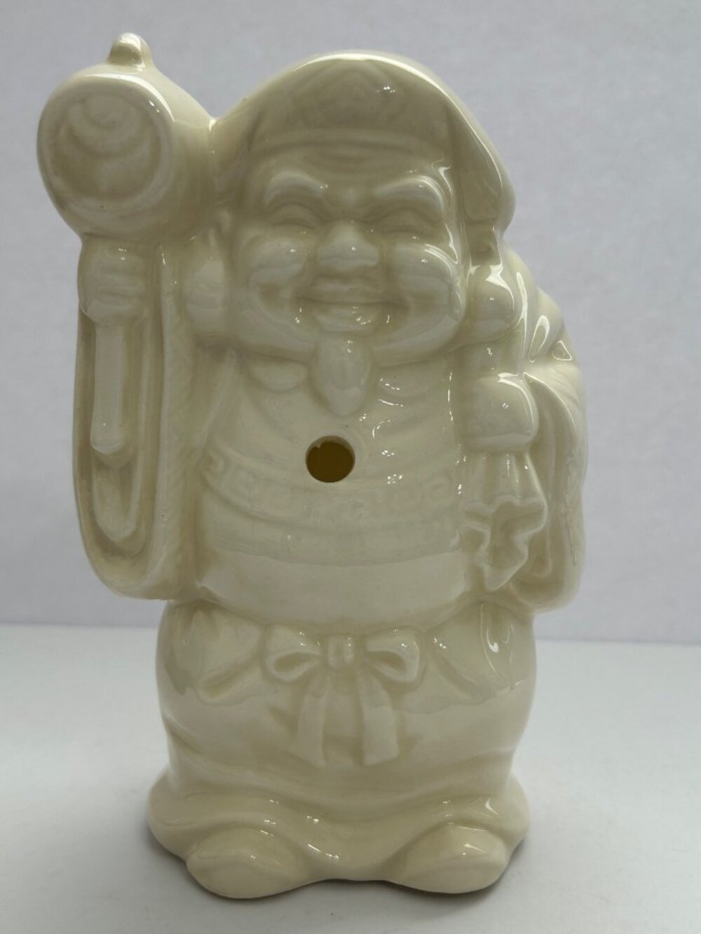 Benihana Tokyo Ceramic 7 Lucky Gods Daikokuten Mallet Tiki Cocktail Glass MCM